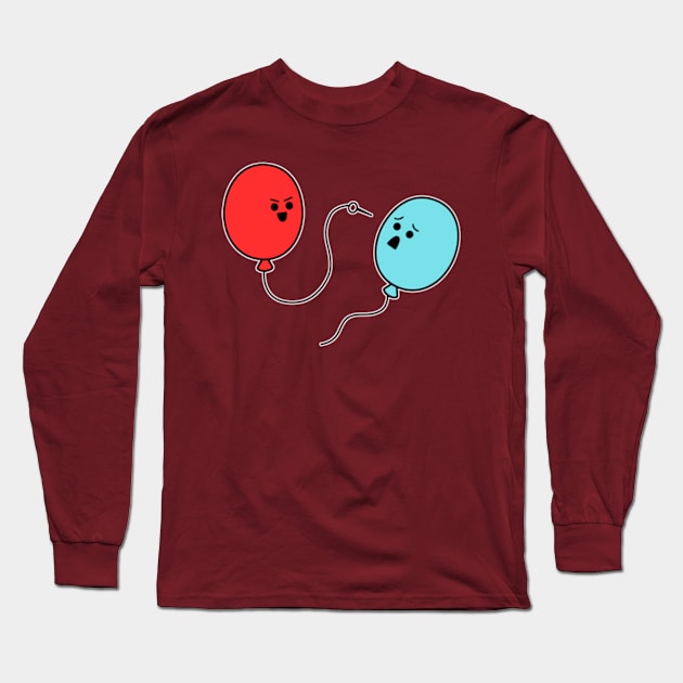 Murder balloon Long Sleeve T-Shirt by sungraphica